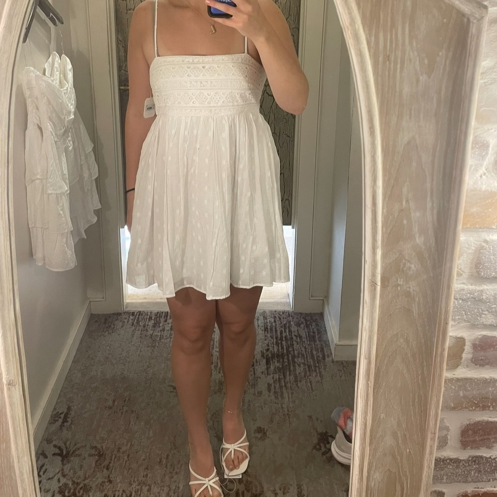 Altar’d State White Mini Dress